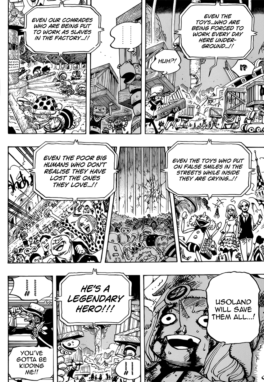 One Piece, Chapter 741 image 06